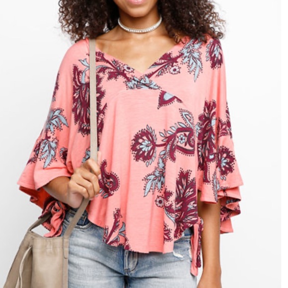 NWT Free People Maui Wowie Print Top - Picture 3 of 7
